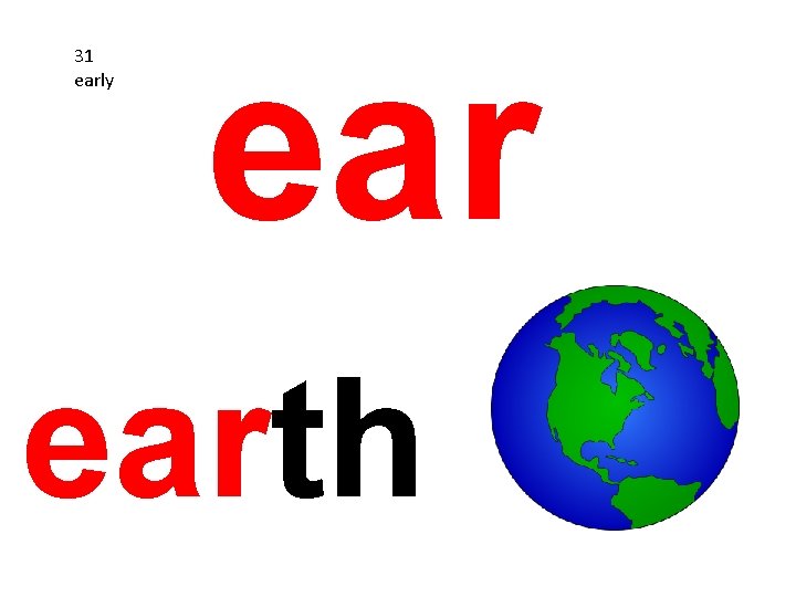 31 early earth 