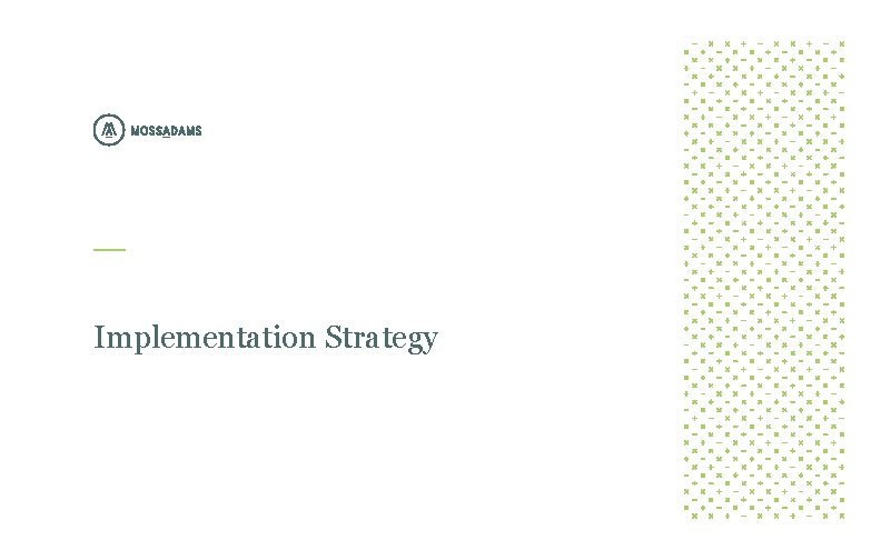 Implementation Strategy 