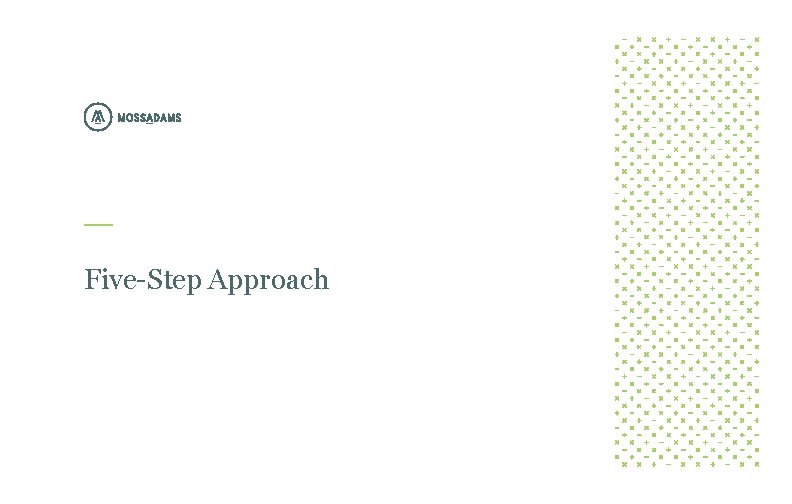 Five-Step Approach 