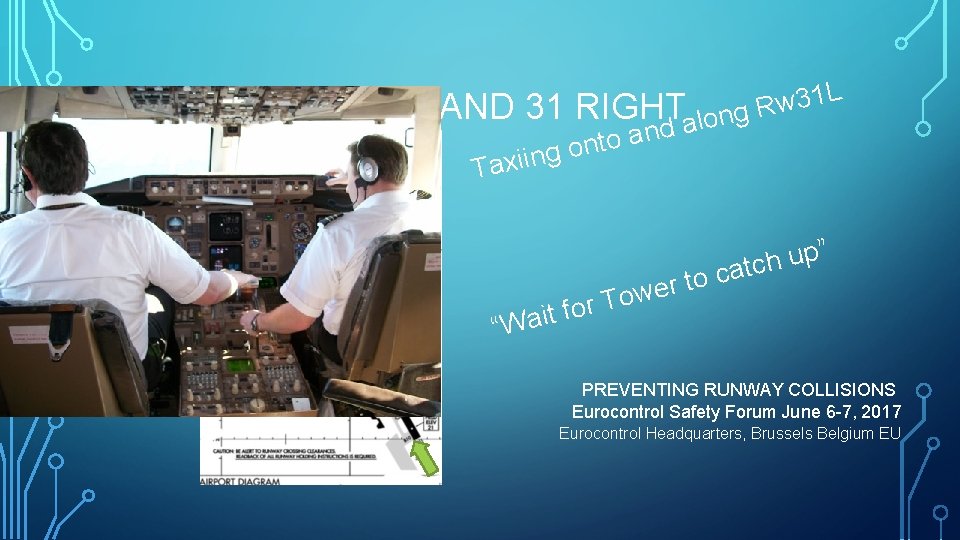 RUNWAYS 31 LEFT AND 31 RIGHTalo d n a o t g on L