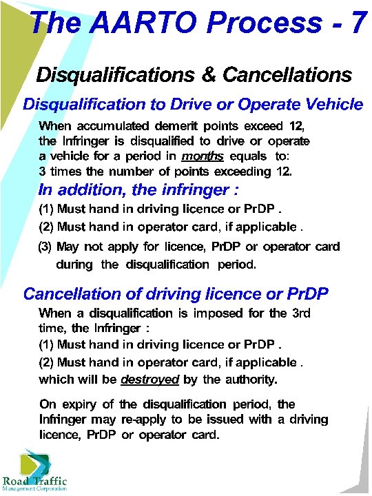 The AARTO Process - 7 