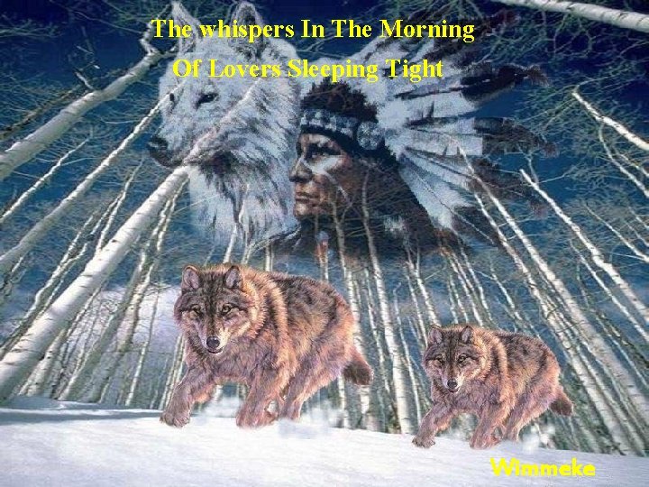 The whispers In The Morning Of Lovers Sleeping Tight Wimmeke 