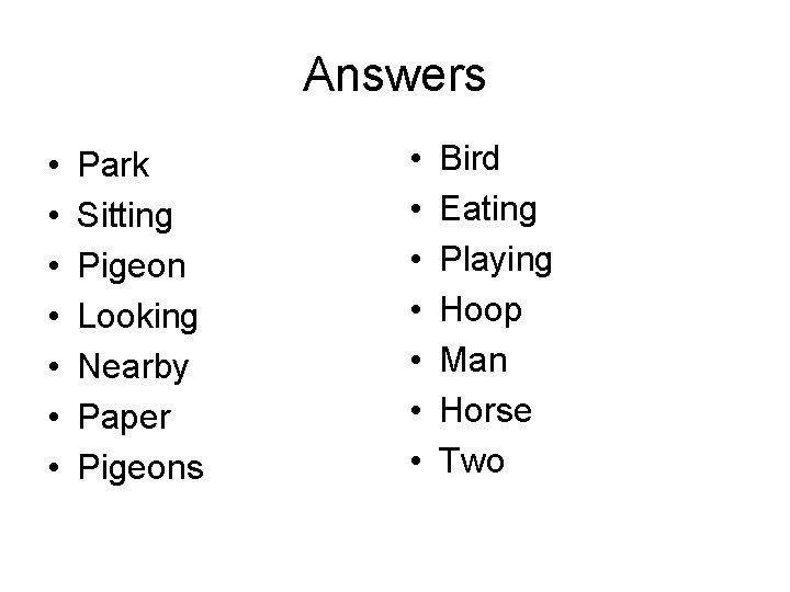 Answers • • Park Sitting Pigeon Looking Nearby Paper Pigeons • • Bird Eating