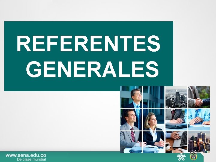 REFERENTES GENERALES 