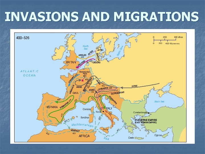 INVASIONS AND MIGRATIONS 
