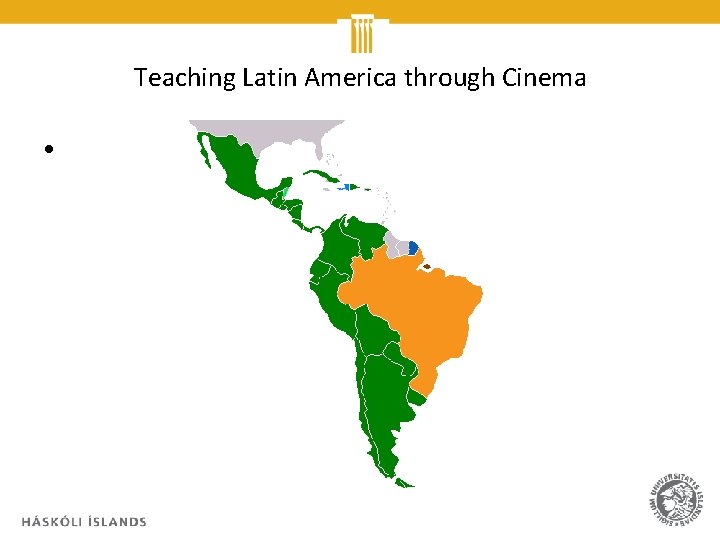 Teaching Latin America through Cinema • 