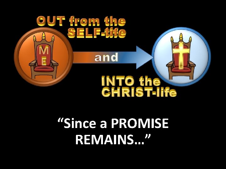 “Since a PROMISE REMAINS…” 