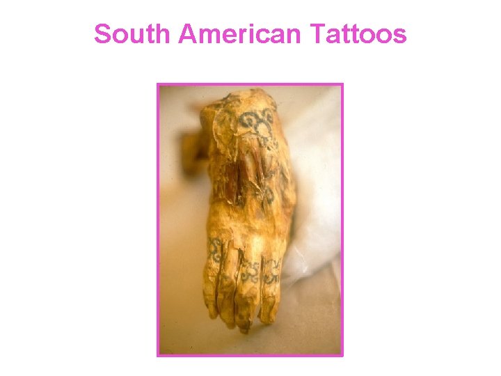 South American Tattoos 