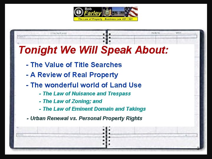 Tonight We Will Speak About: - The Value of Title Searches - A Review