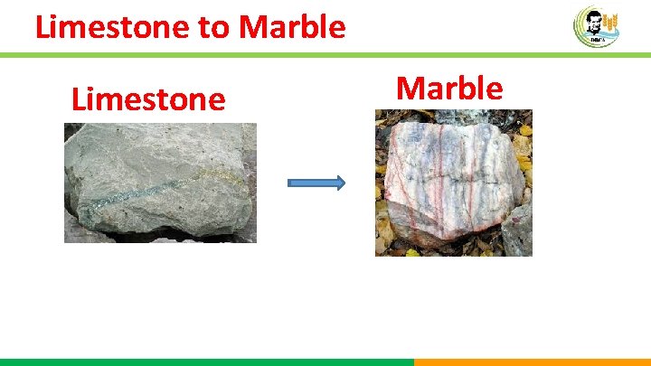 Limestone to Marble Limestone Marble 