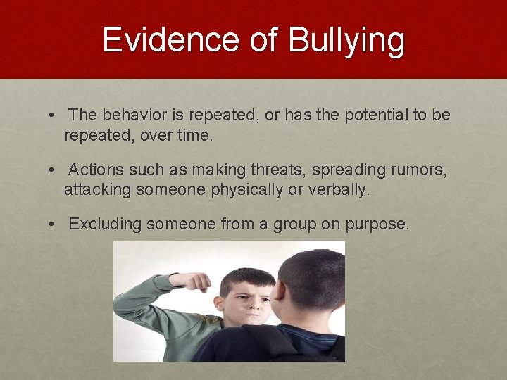 Bullying and Cyber Bullying In the School Community