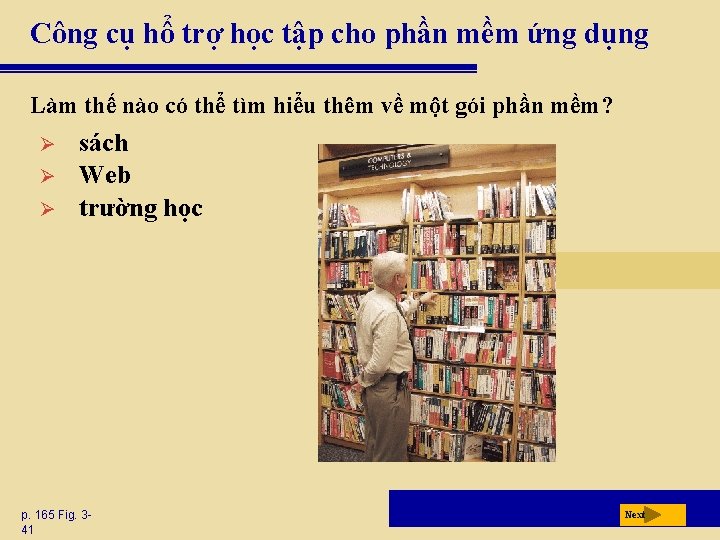 Công cụ hổ trợ học tập cho phần mềm ứng dụng Làm thế nào