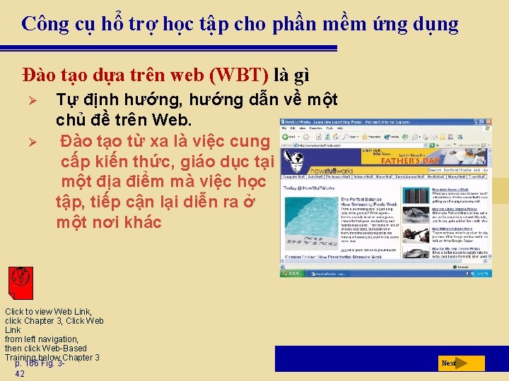 Công cụ hổ trợ học tập cho phần mềm ứng dụng Đào tạo dựa