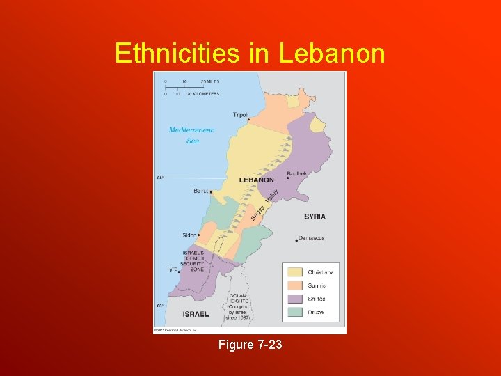 Ethnicities in Lebanon Figure 7 -23 