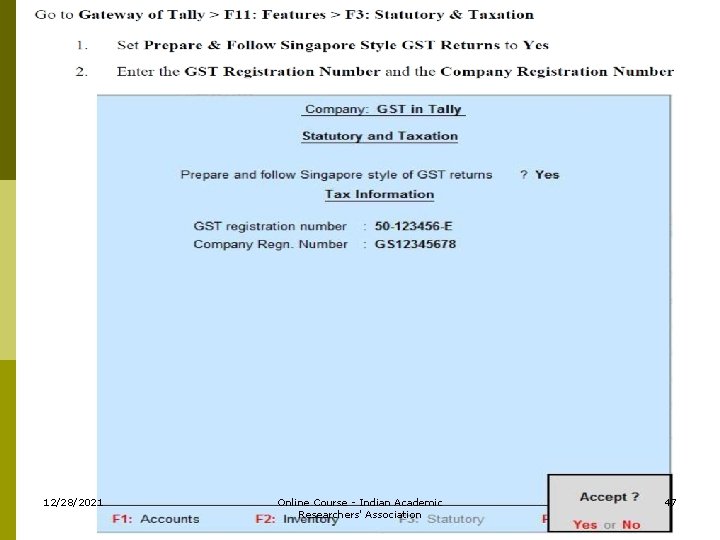 12/28/2021 Online Course - Indian Academic Researchers' Association 47 