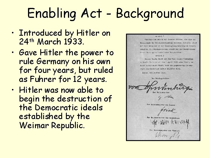 Nazis in Power Part 2 Terror and Force