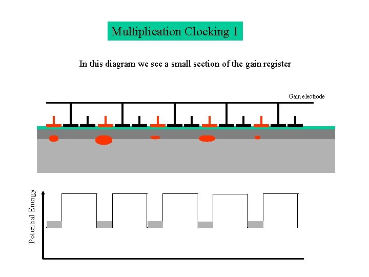 Multiplication Clocking 1 In this diagram we see a small section of the gain