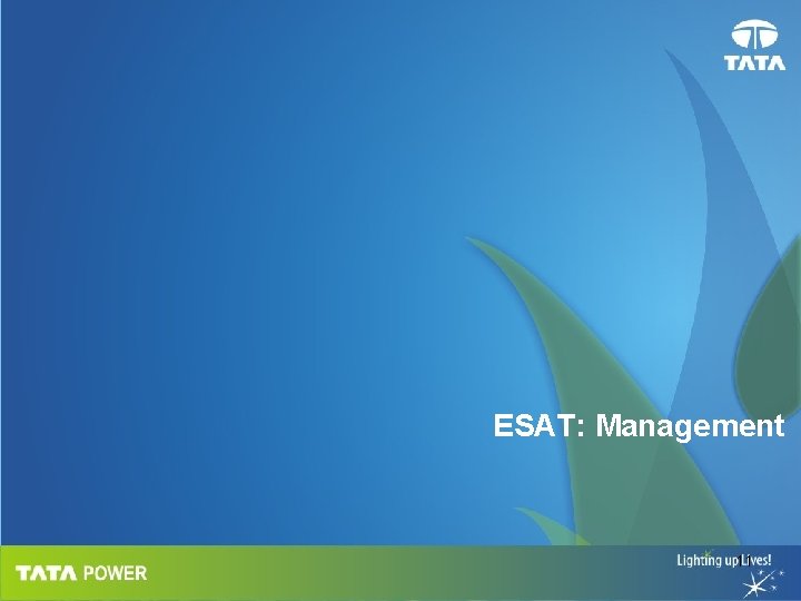 ESAT: Management 11 