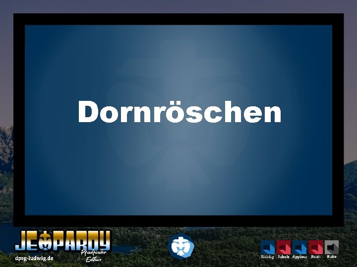 Dornröschen 