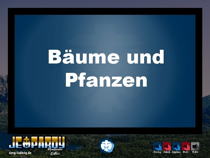 Bäume und Pfanzen 