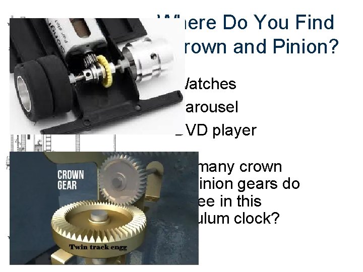 Where Do You Find a Crown and Pinion? • Watches • Carousel • DVD