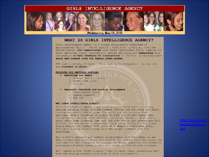 http: //www. girlsin telligenceagency. c om/ 