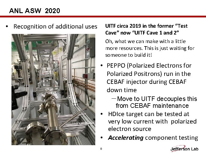 ANL ASW 2020 • Recognition of additional uses UITF circa 2019 in the former