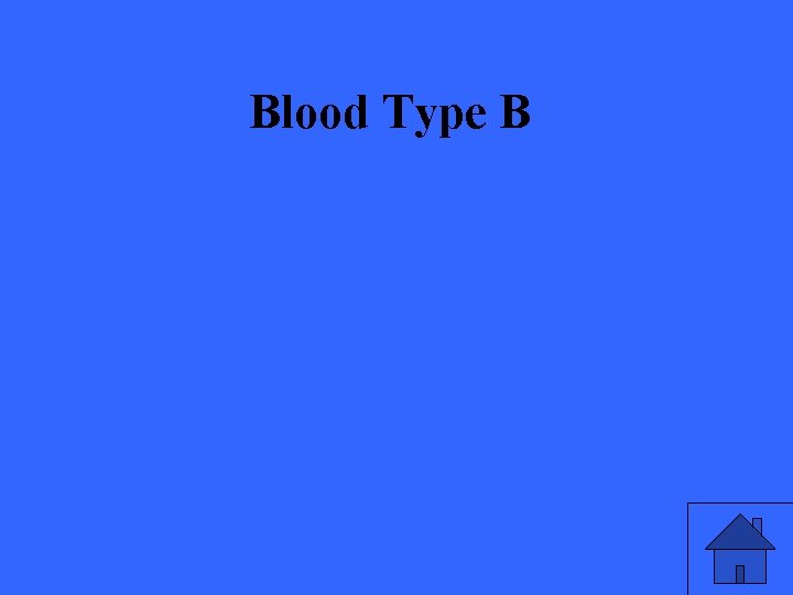 Blood Type B 