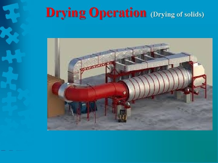 Drying Operation (Drying of solids) 