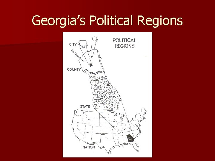Georgia’s Political Regions 