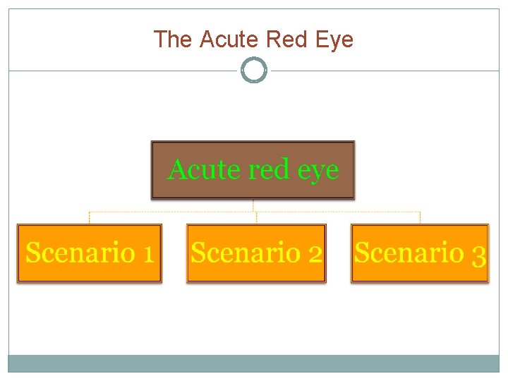 Clinical Decisionmaking THE ACUTE RED EYE The Acute