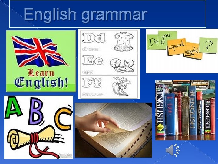 English grammar 