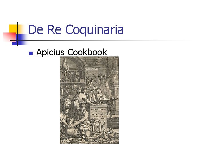 History of Hospitality and Foodservice Culinary History Standard