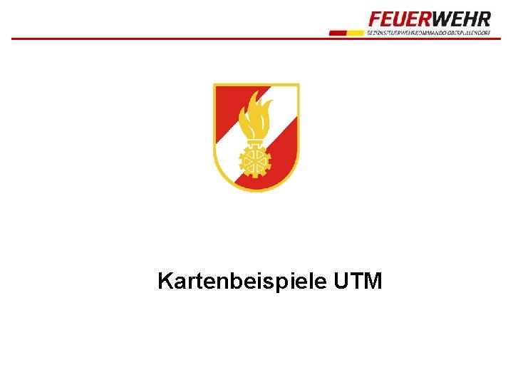 Kartenbeispiele UTM 