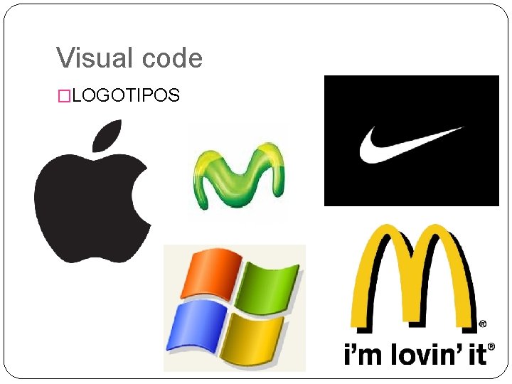 Visual code �LOGOTIPOS 
