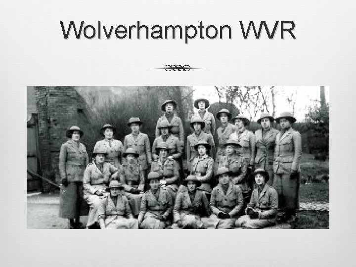 Wolverhampton WVR 