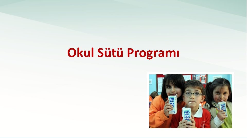 Okul Sütü Programı 27. 12. 2021 Mersin Halk Sağlığı Müdürlüğü 140 