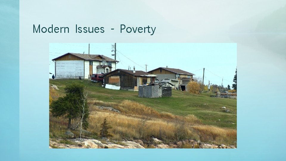 Modern Issues - Poverty 