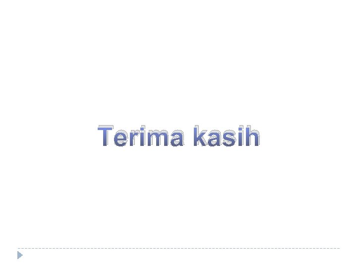 Terima kasih 