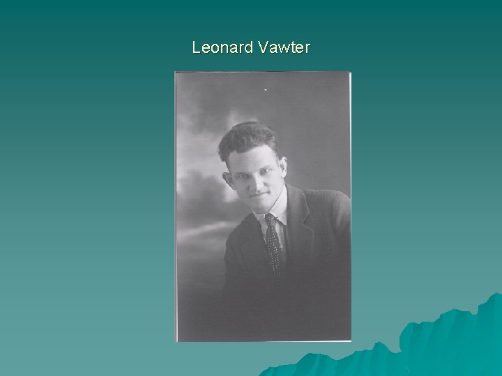 Leonard Vawter 