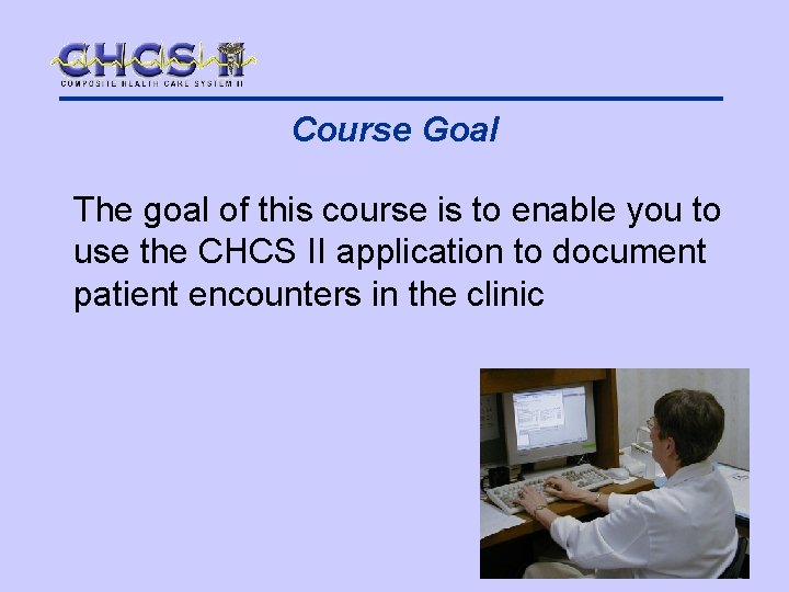 Course Goal The goal of this course is to enable you to use the