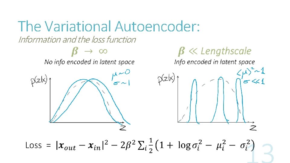 The Variational Autoencoder: Information and the loss function 