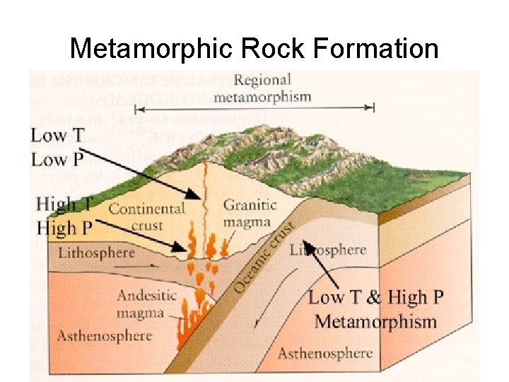 Metamorphic Rock Formation 