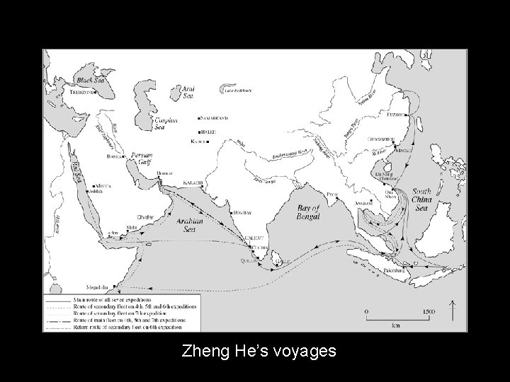 Zheng He’s voyages 