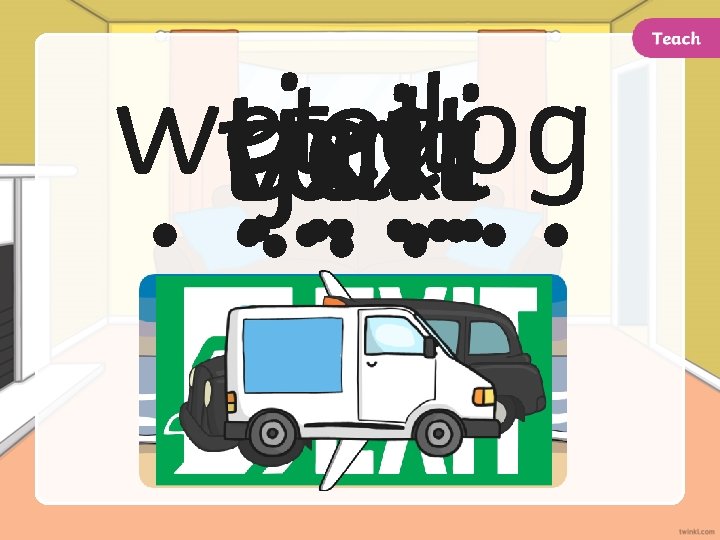 wet dog jet taxi van exit 