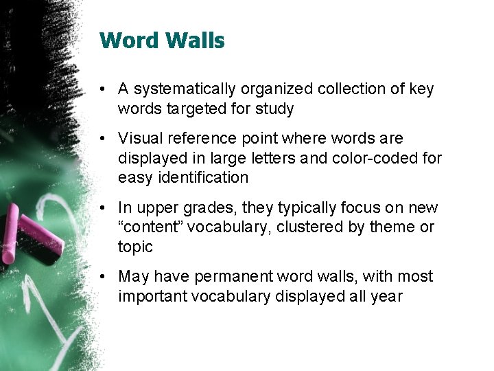 Quality Plus Teaching Strategies Vocabulary 11 19 08