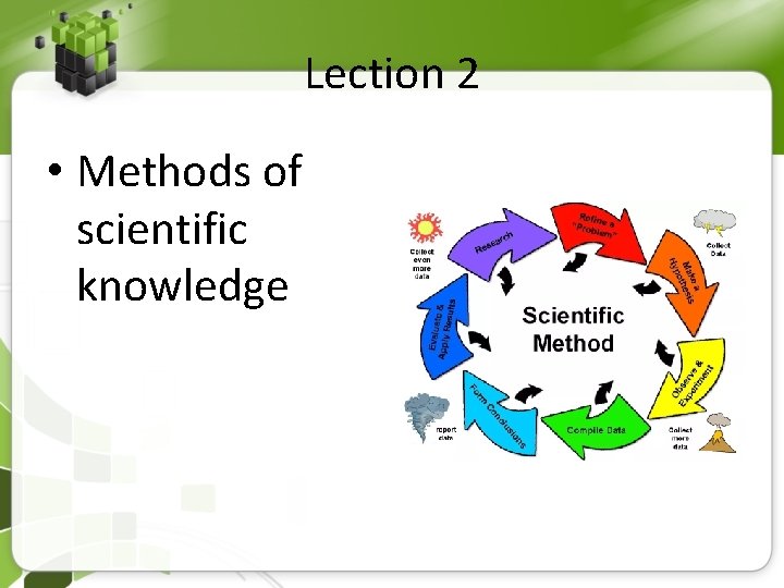 Lection 2 • Methods of scientific knowledge 