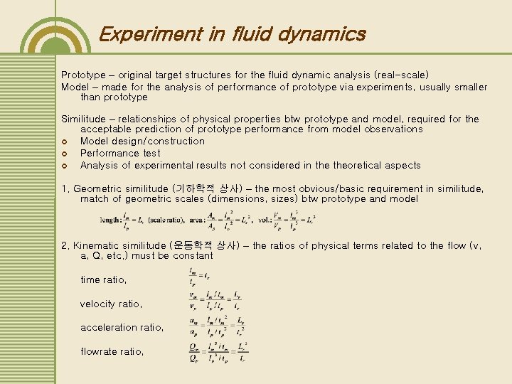 Experiment in fluid dynamics Prototype – original target structures for the fluid dynamic analysis Experiment in fluid dynamics Prototype – original target structures for the fluid dynamic analysis