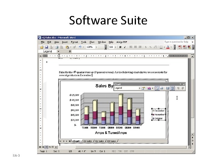 Software Suite 8 A-3 