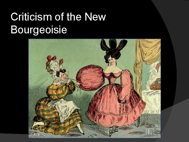 Criticism of the New Bourgeoisie 